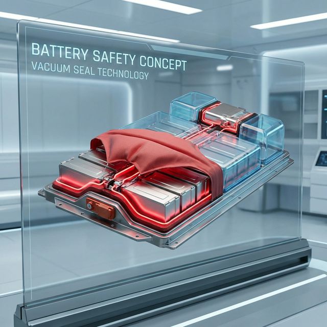 Anti-Oxygen Airbag to Prevent Fires in Car Batteries and Other Electric Vehicles